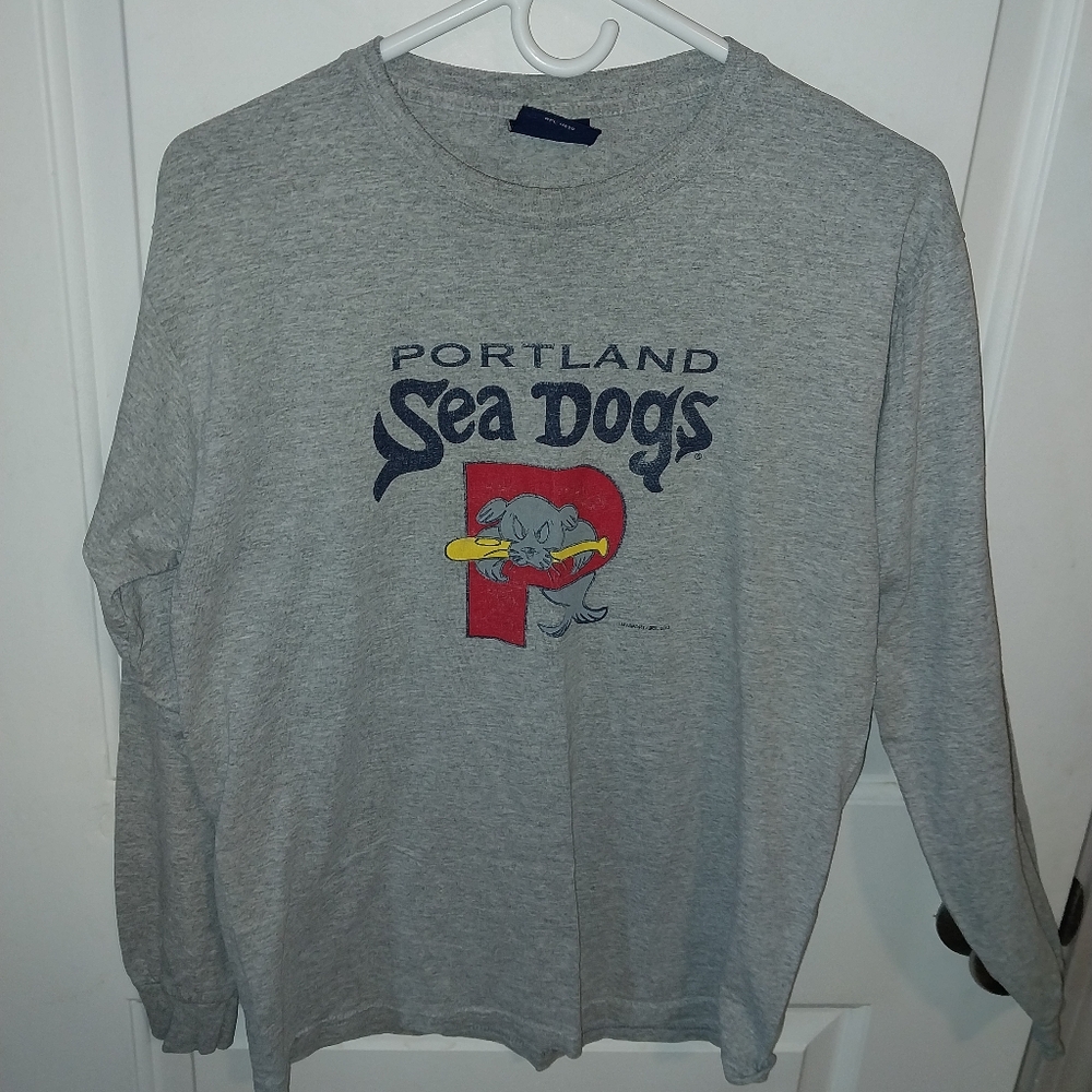 Portland Sea Dogs Long Sleeve Shirt 2012